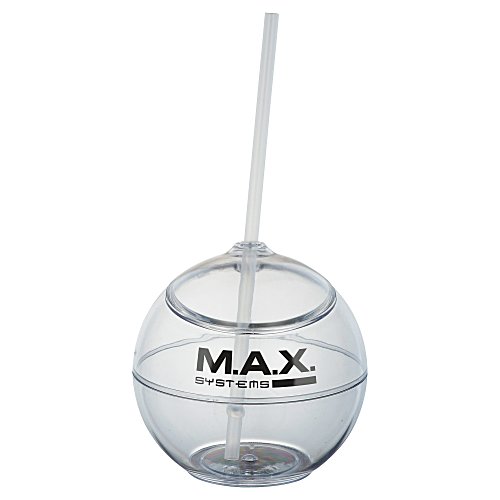Fiesta Ball Tumbler with Straw - 22 oz. Main Image
