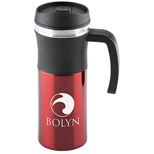 Malmo Travel Handle Mug - 16 oz. Main Image