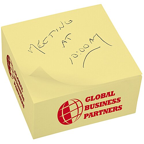 Post-it® Notes Cubes - 2-3/4" x 2-3/4" x 1-3/8" - Colours Main Image