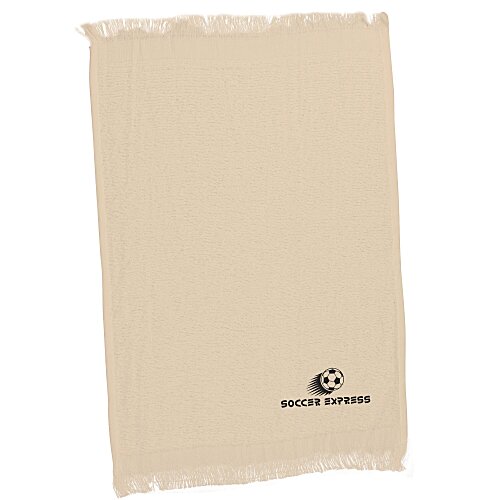 Fringed Sport Towel - White Main Image