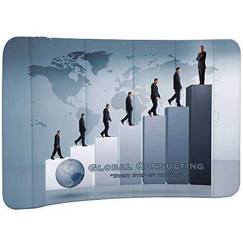 EuroFit Curved Tabletop Display - 8 feet Main Image