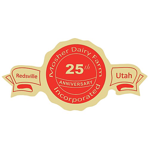 Embossed Seal by the Roll - Banner - 1 1/4 inches x 2 1/2 inches Main Image