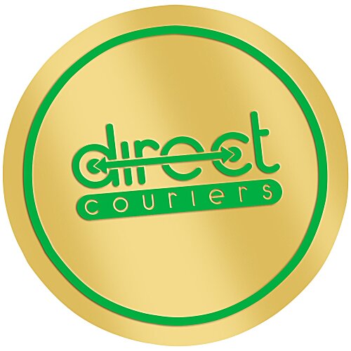 Embossed Seal by the Roll - Circle - Smooth Edge - 1 1/2 inches Main Image
