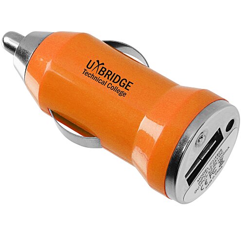 Single-Port USB Car Charger - 24 hr Main Image