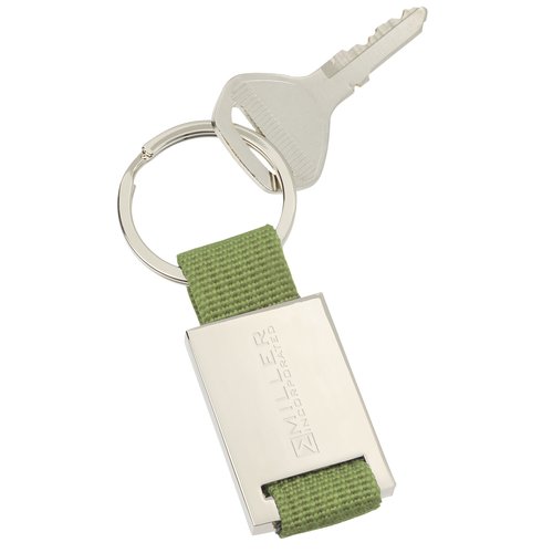 Colourplay Nylon Key Ring - Closeout Main Image