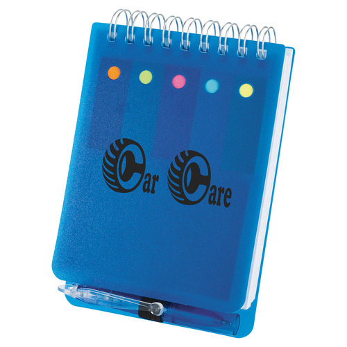 Memo Flag Spiral Jotter Main Image