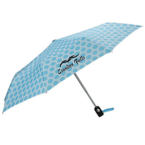 totes Auto Open/Close Umbrella - French Circle - 43" Arc Main Image