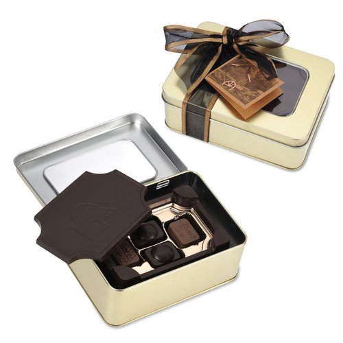 Dark Chocolate Box with Chocolate Bites - Small Main Image
