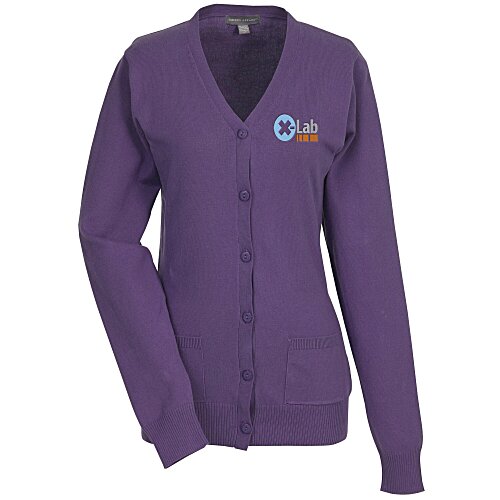 Narenta V-Neck Cardigan Sweater - Ladies' - Closeout Main Image