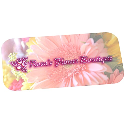 Full Colour Name Badge - Rectangle - Pin Main Image