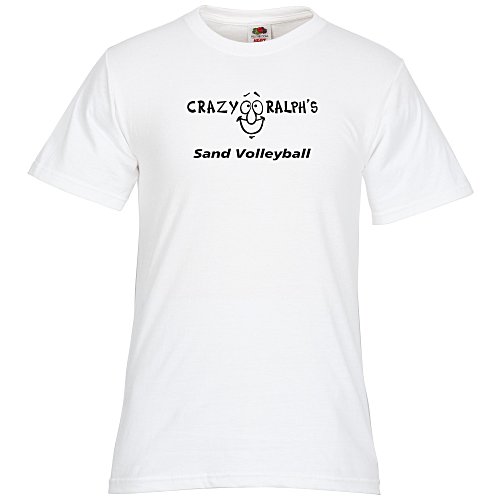 Fruit of the Loom HD T-Shirt - Screen - White Main Image