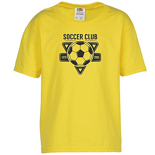 Fruit of the Loom Heavy Cotton T-Shirt - Youth - Screen - Colours Main Image
