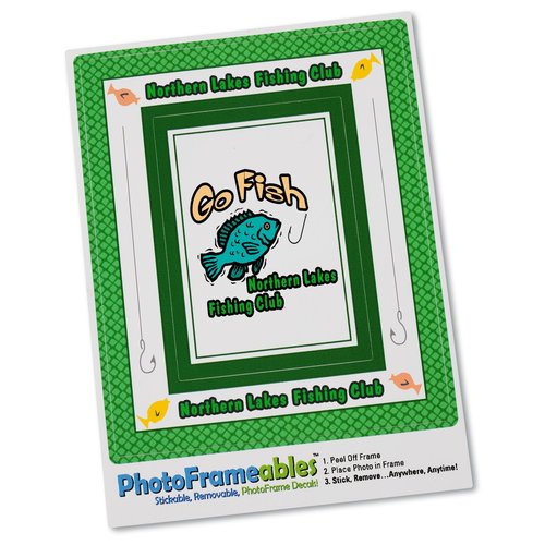 Removable Photo Frame Decal - 3x2 - Diamond Main Image