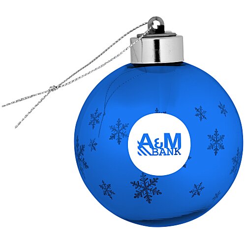 Light-Up Glass Ornament Main Image