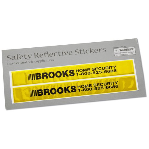 Reflective Stickers - Rectangle Main Image