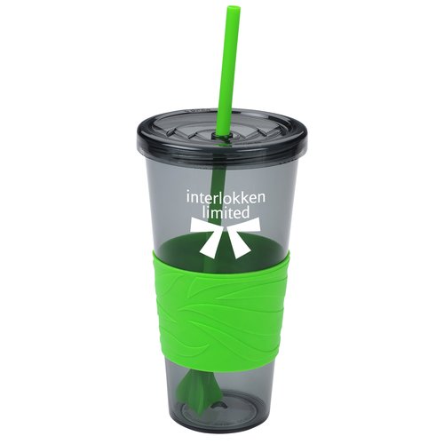 Smoky Revolution Tumbler with Straw - 24 oz. Main Image