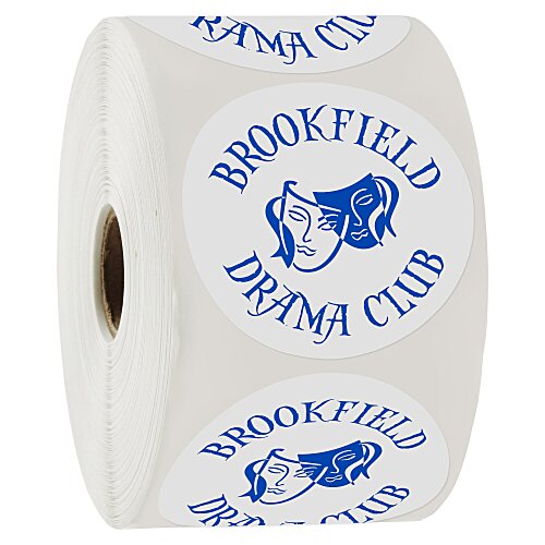 Sticker by the Roll - Circle - 2 1/2 inches Main Image