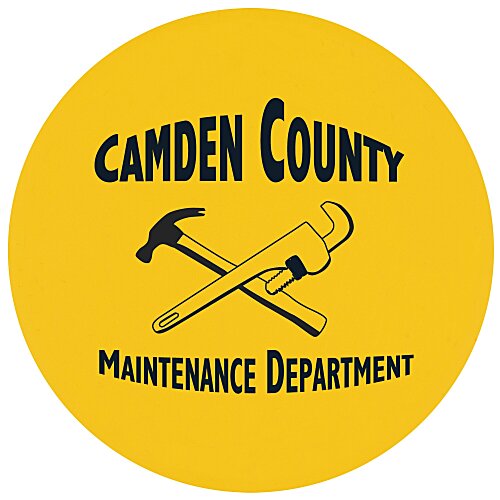 Hard Hat Stickers - Circle - 2-1/2" Dia Main Image