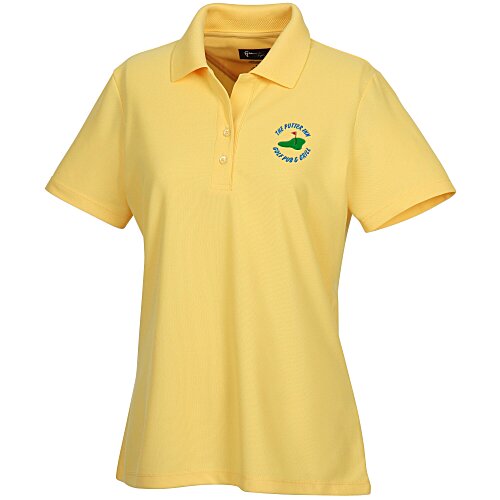 Greg Norman Play Dry Performance Mesh Polo - Ladies' - Embroidered Main Image
