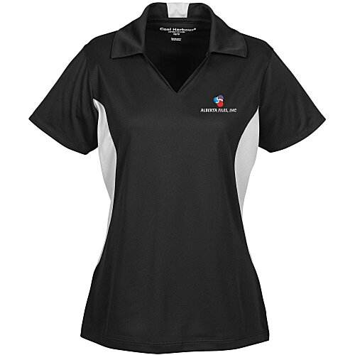 Coal Harbour Colourblock Performance Polo - Ladies' Main Image