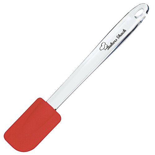 Clear Handle Silicone Spatula Main Image
