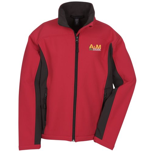Devon & Jones Colourblock Soft Shell Jacket - Ladies' Main Image