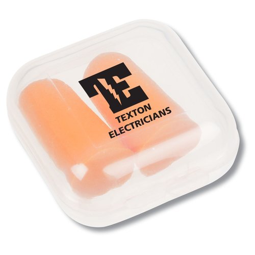 Ear Plugs in Case Main Image