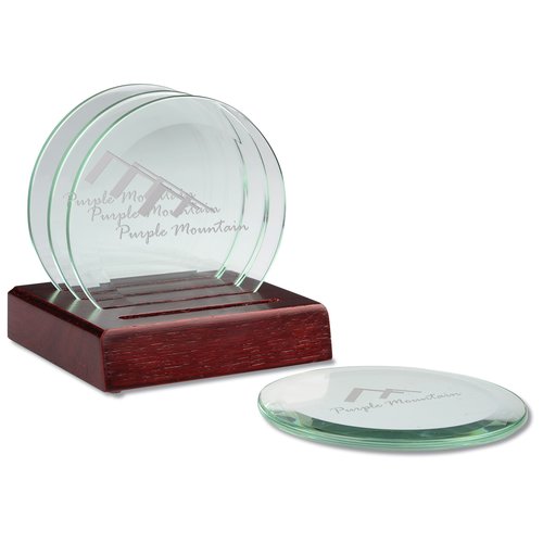 Glass Coaster Set Main Image
