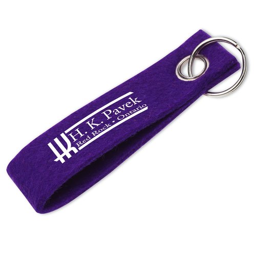 Felt Strap Key Ring Main Image