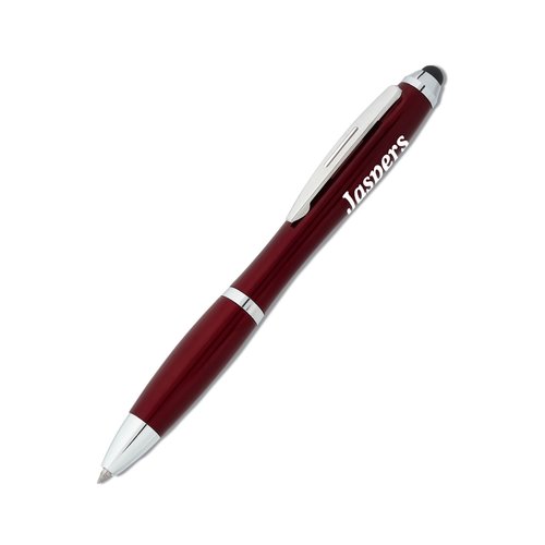 Curvy Stylus Twist Pen - Metallic - Gel Main Image