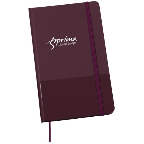 Matte Banded Journal - 8-1/4" x 5" Main Image