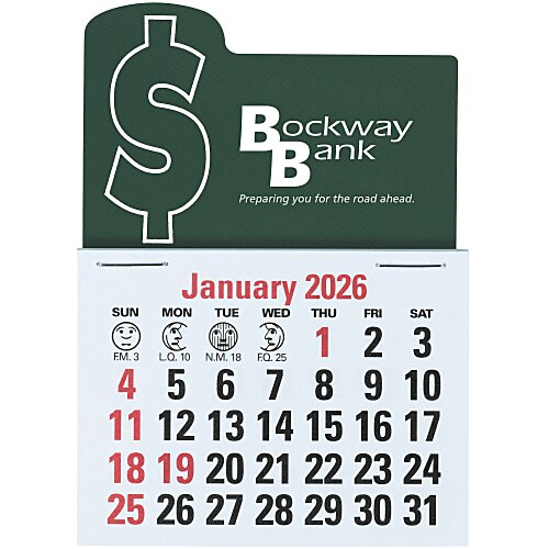 Stick Up Calendar - Money Main Image