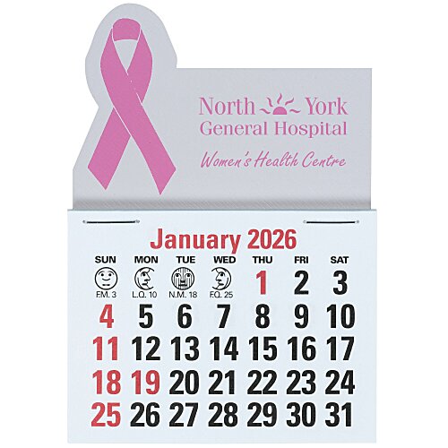 Stick Up Calendar - Ribbon Main Image