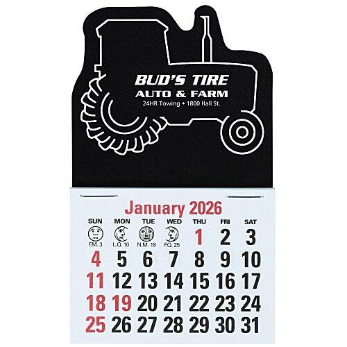 Stick Up Calendar - Tractor Main Image