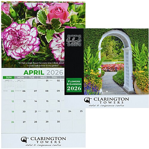 Flowers & Gardens Appointment Calendar Main Image