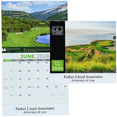 Golf Tips Appointment Calendar Main Image