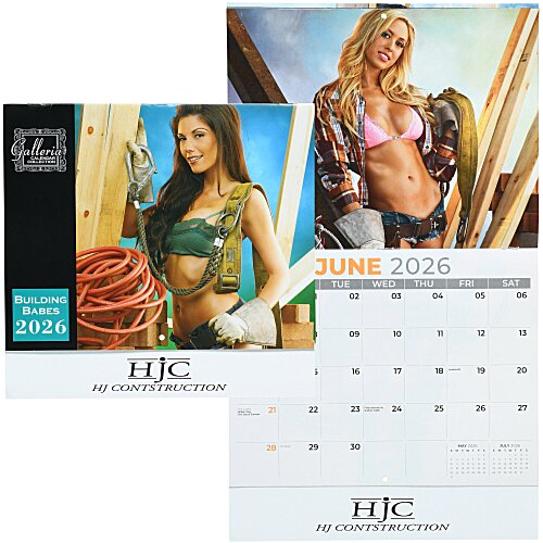 Building Babes Appointment Calendar Main Image