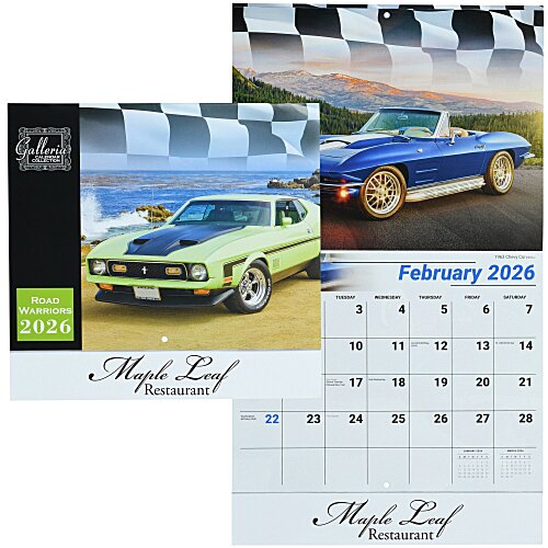 Road Warriors Appointment Calendar Main Image