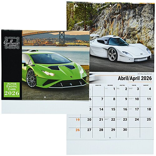 Exotic Cars Appointment Calendar Main Image