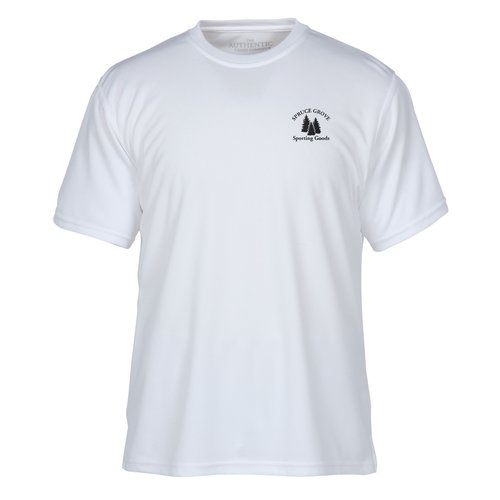 Double Mesh Moisture Wicking Tee - Men's - White Main Image