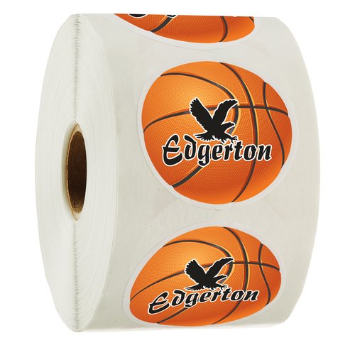 Full Colour Sticker by the Roll - Circle - 2 inches Main Image