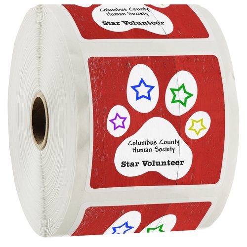 Full Colour Sticker by the Roll - Square - 3" x 3" Main Image