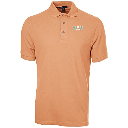 Coal Harbour Classic Cotton Pique Polo - Men's - Closeout Main Image