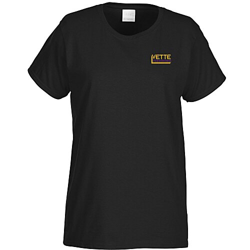 Gildan Ultra Cotton T-Shirt - Ladies' - Embroidered - Colours Main Image
