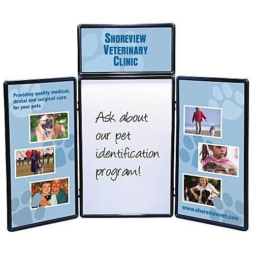 Show N Write Tabletop Display - 6 feet - Full Colour Main Image