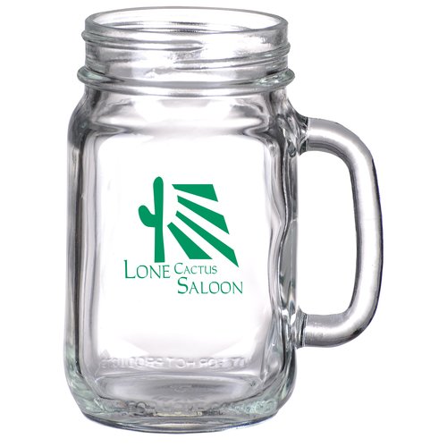 Glass Drinking Jar - 16 oz. Main Image