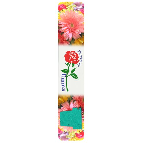 Seeded Paper Bookmark - Flower Pot Main Image