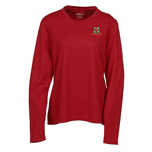 Pace LS Performance Crew T-Shirt - Ladies' - Embroidered Main Image