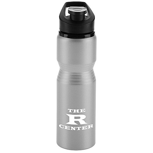 Flip & Carry Aluminum Water Bottle - 28 oz - Closeout Main Image