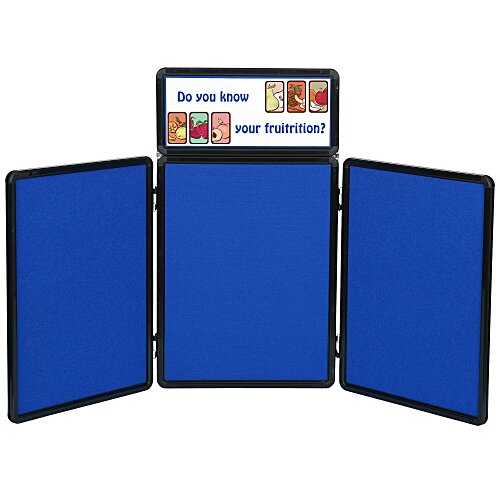Show N Write Tabletop Display - 4 feet - Header Main Image